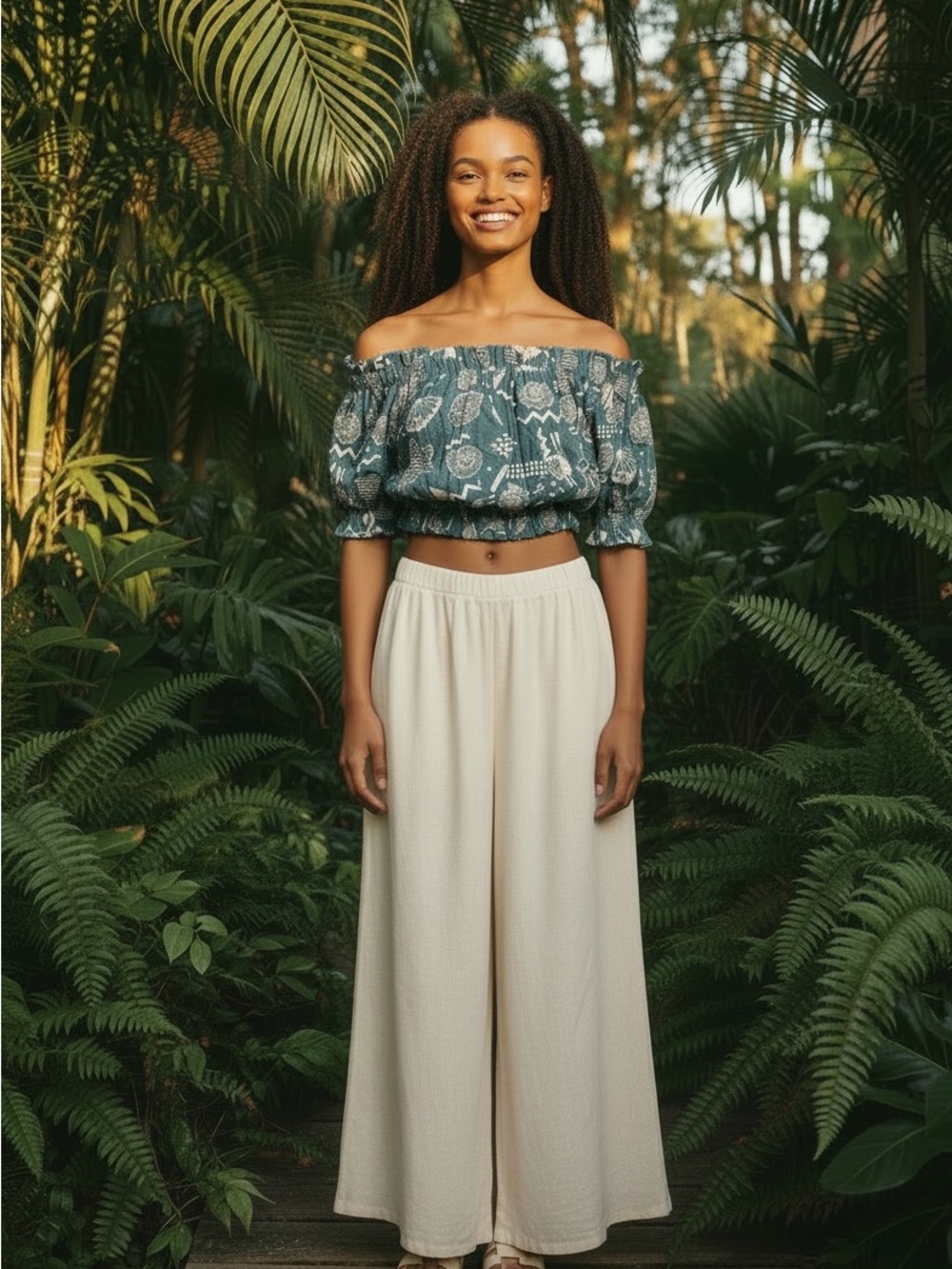 NWT Elan Super Soft Summer Crop